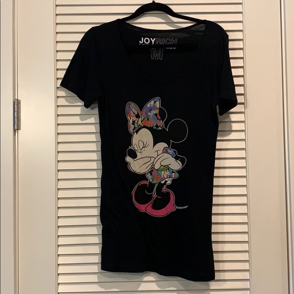 JoyRich RARE Disney Minnie Mouse No 1 Tee Medium - Picture 2 of 7
